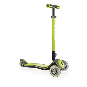 Globber Bicycles, Tricycles, and Scooters LIME GREEN Globber Elite Deluxe Scooter