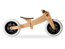 Load image into Gallery viewer, Wishbone Bicycles, Tricycles, and Scooters Natural Wishbone Wood Bike Original 2-in-1