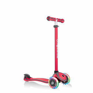 Globber Bicycles, Tricycles, and Scooters RED Globber Go Up Comfort Lights Scooter