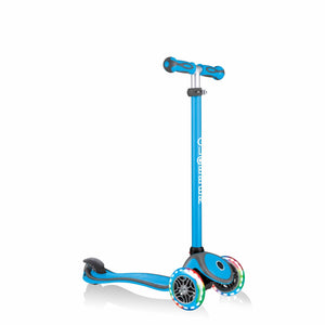 Globber Bicycles, Tricycles, and Scooters SKY BLUE Globber Go Up Comfort Lights Scooter