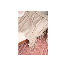 Load image into Gallery viewer, Lorena Canals Blankets Lorena Canals Knitted Blanket Air Dune White