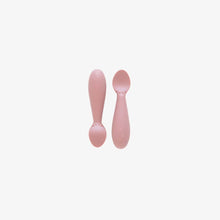 Load image into Gallery viewer, ezpz Blush Tiny Spoon Twin-Pack by ezpz