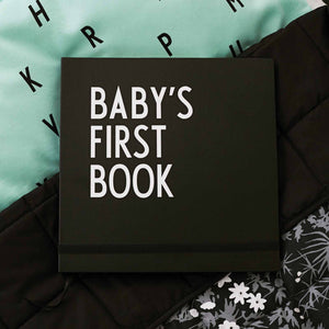 Design Letters Books BLACK Design Letters Baby's First Book