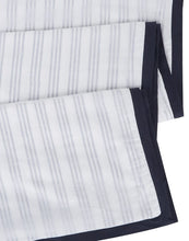 Load image into Gallery viewer, Malabar Baby Cairo Blue Striped Cotton Dohar Blanket