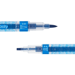 OOLY Calligraphy Duo Chisel and Brush Tip Markers by OOLY