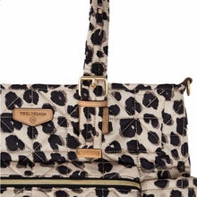 Load image into Gallery viewer, TWELVElittle Carry Love Diaper Bag Tote in Leopard Print 3.0