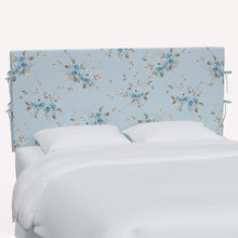 Load image into Gallery viewer, Rachel Ashwell and Cloth &amp; Company Chairs Berry Bloom Blue / Twin Rachel Ashwell and Cloth &amp; Company Luella Headboard
