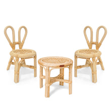 Load image into Gallery viewer, Poppie Toys Chairs Bunny Set Poppie Mini Table &amp; Chairs Set