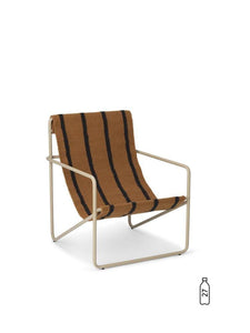 Ferm Living Chairs Ferm Living Desert Chair Kids - Cashmere/Stripe