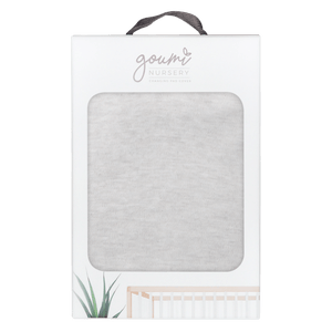 goumikids CHANGING PAD COVER | STORM GRAY by goumikids