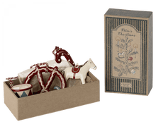 Load image into Gallery viewer, Maileg USA Christmas Peter&#39;s Christmas - Metal Ornament Set