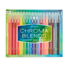 Load image into Gallery viewer, OOLY Chroma Blends Watercolor Brush Markers by OOLY