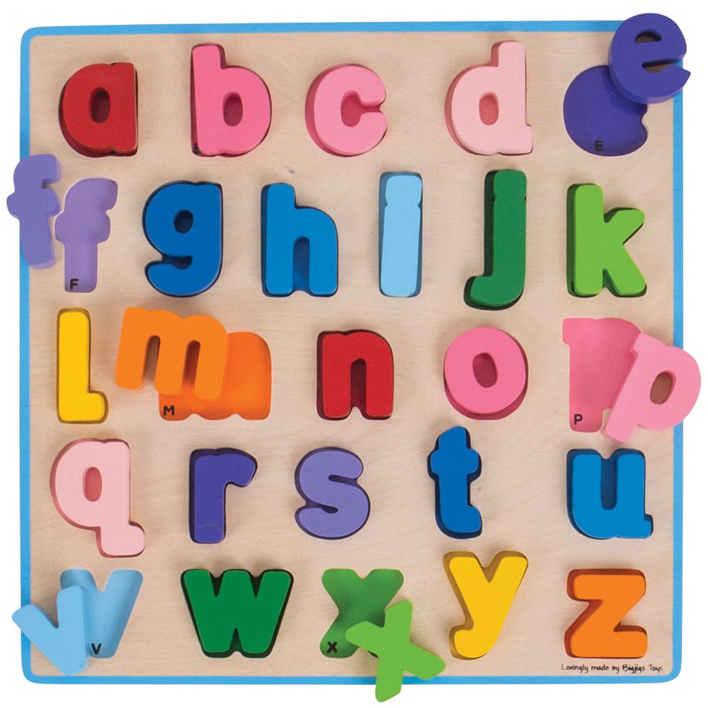 Bigjigs Toys Chunky Alphabet Puzzle (Lowercase)