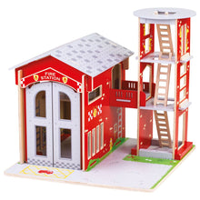 Load image into Gallery viewer, Bigjigs Toys City Fire Station