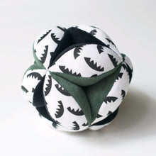 Load image into Gallery viewer, Wee Gallery Clutch Ball - Jungle Leaves
