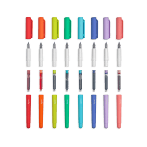 OOLY Color Write Fountain Pens - Set of 8 by OOLY