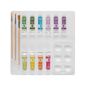 OOLY Colorific Canvas Paint by Number Kit - Happy Sloth by OOLY