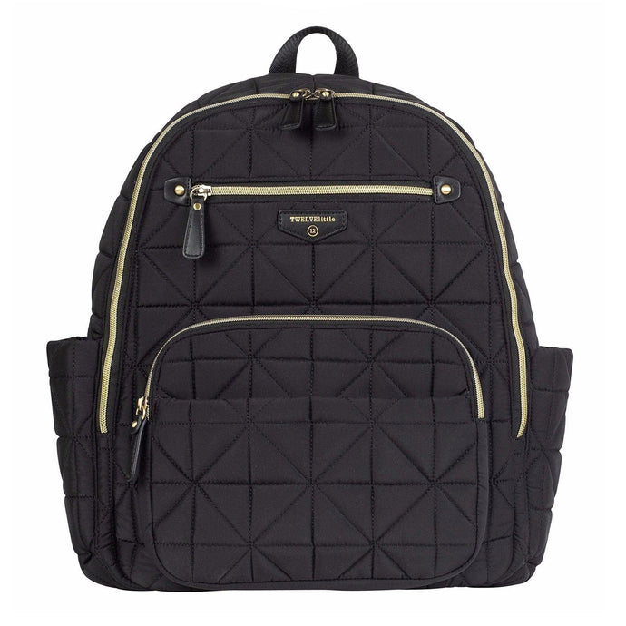 TWELVElittle Companion Diaper Bag Backpack in Black 3.0