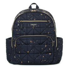 Load image into Gallery viewer, TWELVElittle Companion Diaper Bag Backpack in Midnight Print 3.0
