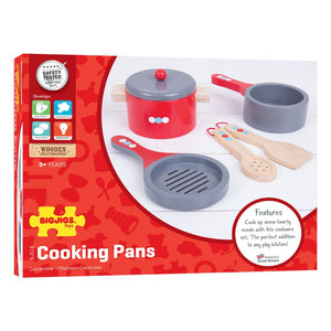 Bigjigs Toys Cooking Pans