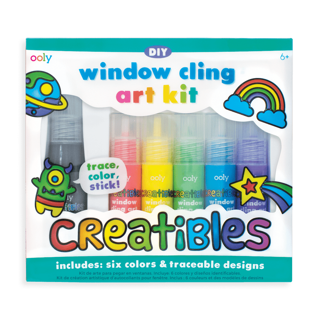 OOLY Creatibles DIY Window Cling Art Kit by OOLY