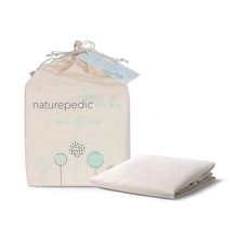 Load image into Gallery viewer, Naturepedic Crib Mattresses Naturepedic Organic Waterproof Baby Crib Protector Pad