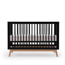 Load image into Gallery viewer, dadada Cribs Black/Natural dadada Soho 3-In-1 Baby Crib