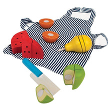 Load image into Gallery viewer, Bigjigs Toys Cutting Fruit Chef Set