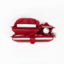 Load image into Gallery viewer, ToteSavvy Diaper Bags and Inserts Luxe Red ToteSavvy® Deluxe