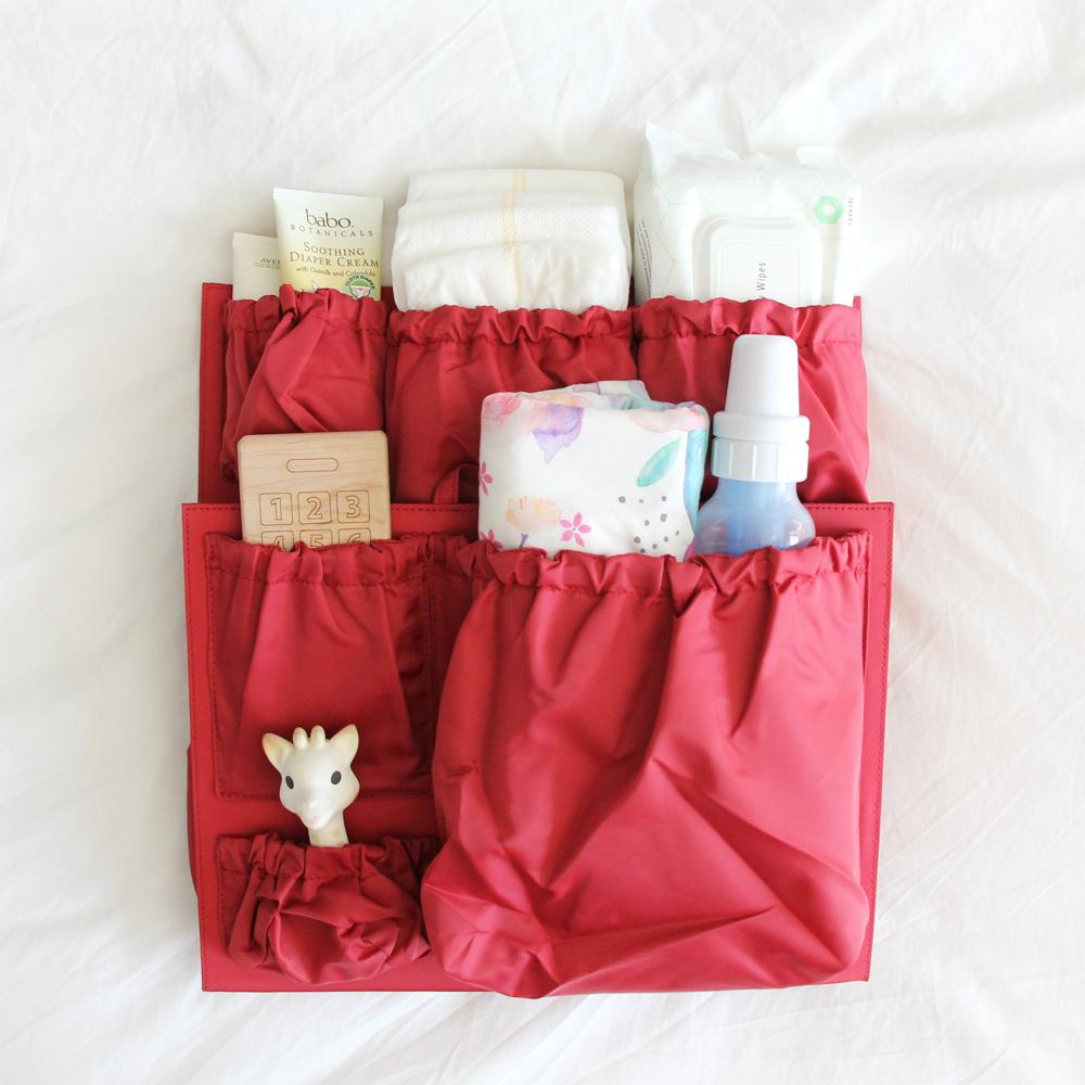 ToteSavvy Diaper Bags and Inserts Luxe Red ToteSavvy® Original