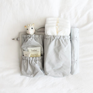 ToteSavvy Diaper Bags and Inserts Soft Grey ToteSavvy® Mini