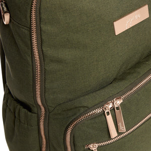 JuJuBe Diaper Bags JuJube Zealous Backpack - Olive Chromatics