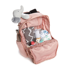 JuJuBe Diaper Bags Zealous Backpack - Blush Chromatics