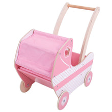 Load image into Gallery viewer, Bigjigs Toys Dolls Pram