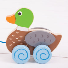 Load image into Gallery viewer, Bigjigs Toys Duck Pull Along