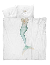 Load image into Gallery viewer, SNURK Duvet Cover Full/Queen SNURK Mermaid Duvet Cover Set