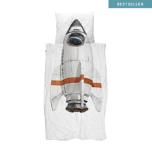 Load image into Gallery viewer, SNURK Duvet Cover Twin SNURK Rocket Duvet Cover Set