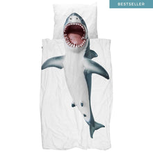 Load image into Gallery viewer, SNURK Duvet Cover Twin SNURK Shark Duvet Cover Set