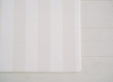 Load image into Gallery viewer, wander &amp; roam emerson ikat + jack stripe in warm gray by wander &amp; roam