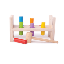 Load image into Gallery viewer, Bigjigs Toys First Hammer Bench