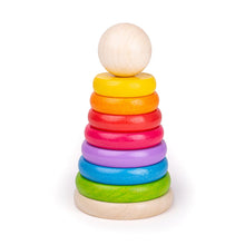 Load image into Gallery viewer, Bigjigs Toys First Rainbow Stacker