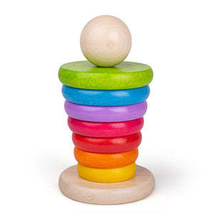 Bigjigs Toys First Rainbow Stacker
