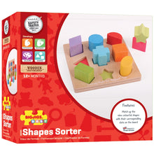 Load image into Gallery viewer, Bigjigs Toys First Shapes Sorter