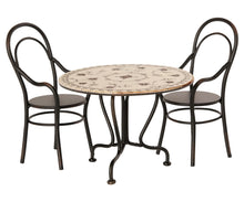 Load image into Gallery viewer, Maileg USA Furniture Dining Table Set with 2 Chairs