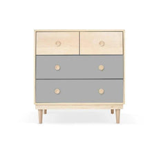 Load image into Gallery viewer, Nico and Yeye Furniture MAPLE / GRAY Nico and Yeye Lukka Modern Kids 4-Drawer Dresser