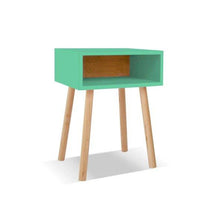 Load image into Gallery viewer, Nico and Yeye Furniture MAPLE / MINT Nico and Yeye Minimo Modern Kids Nightstand