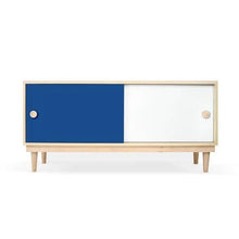 Load image into Gallery viewer, Nico and Yeye Furniture MAPLE / PACIFIC BLUE Nico and Yeye Lukka Modern Kids Credenza Console