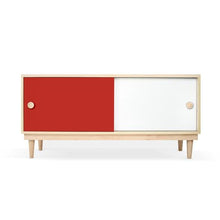 Load image into Gallery viewer, Nico and Yeye Furniture MAPLE / RED Nico and Yeye Lukka Modern Kids Credenza Console