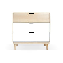Load image into Gallery viewer, Nico and Yeye Furniture MAPLE / WHITE Nico and Yeye Kabano Modern Kids 3-Drawer Dresser