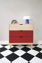 Load image into Gallery viewer, Nico and Yeye Furniture Nico and Yeye Kabano Modern Kids 3-Drawer Dresser